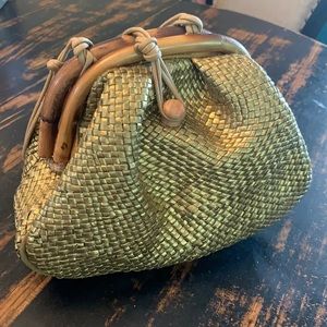 Vintage gold Neiman Marcus purse